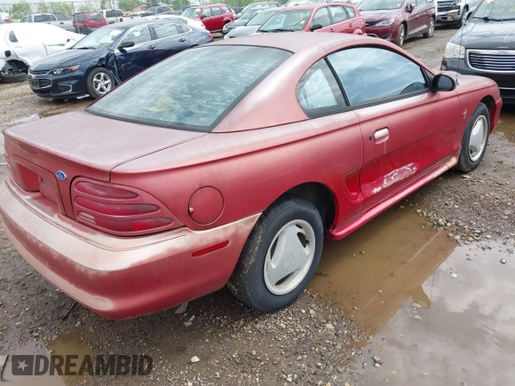 1995 Ford Mustang with VIN 1FALP4043SF275029, listed as a IAAI auction lot 42186318 with 107,651 mi miles and . Bid and sale history available at DreamBid. Image 4.