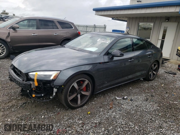2022 Audi A5 Sportback S line Premium Plus with VIN WAUFACF57NA007649, listed as a Copart auction lot 69998303 with 13,102 mi miles. Bid and sale history available at carsss.com. Image 1.