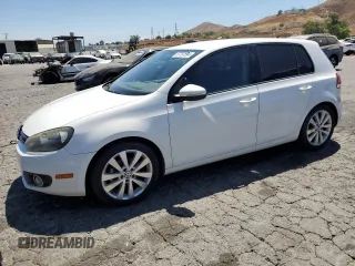 2012 Volkswagen Golf TDI z VIN WVWDM7AJ6CW354497, wystawiony jako Copart lot #67797594 z przebiegiem 164 090 mil mil oraz Czysty tytuł • Clean title. Historia ofert i sprzedaży dostępna na DreamBid. Obrazek 1.