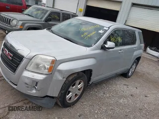 2014 GMC Terrain SLE with VIN 2GKFLVEK8E6369801, listed as a IAAI auction lot 41650369 with 123,621 mi miles. Bid and sale history available at carsss.com. Image 2.