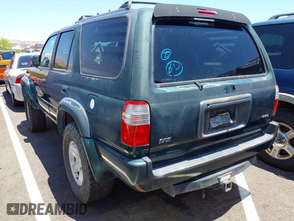 2000 Toyota 4Runner SR5 z VIN JT3GN86R0Y0167558, wystawiony jako IAAI lot #42361644 z przebiegiem 302 702 mil mil oraz . Historia ofert i sprzedaży dostępna na DreamBid. Obrazek 3.