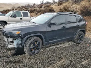 2019 Jeep Cherokee Altitude with VIN 1C4PJMLN1KD345771, listed as a Copart auction lot 48953285 with 119,719 mi miles and Salvage Title. Bid and sale history available at carsss.com. Image 1.