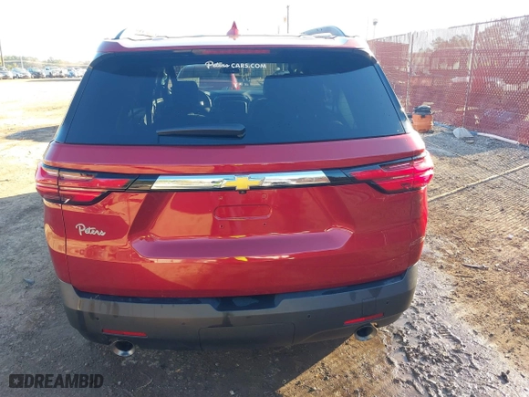 2023 Chevrolet Traverse LT Cloth with VIN 1GNERGKW1PJ145114, listed as a IAAI auction lot 41162092 with 49,563 mi miles. Bid and sale history available at carsss.com. Image 16.