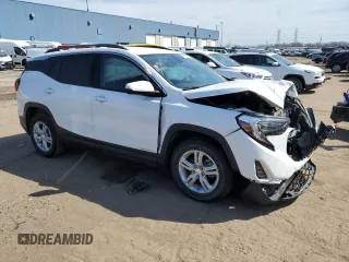 2020 GMC Terrain SLE z VIN 3GKALTEV5LL164390, wystawiony jako Copart lot #49792365 z przebiegiem 151 725 mil mil oraz Nie do naprawy • Non repairable. Historia ofert i sprzedaży dostępna na DreamBid. Obrazek 4.