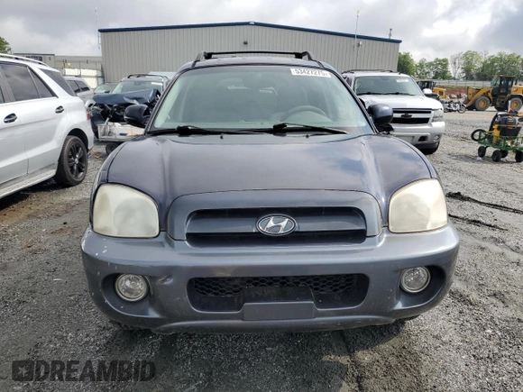 2005 Hyundai Santa Fe GLS with VIN KM8SC13D45U906801, listed as a Copart auction lot 53427275 with 199,612 mi miles and Clean Title. Bid and sale history available at carsss.com. Image 5.
