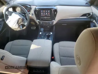 2023 Chevrolet Traverse LS with VIN 1GNERFKW2PJ312848, listed as a Copart auction lot 60497505 with 52,104 mi miles and Salvage title. Bid and sale history available at DreamBid. Image 8.