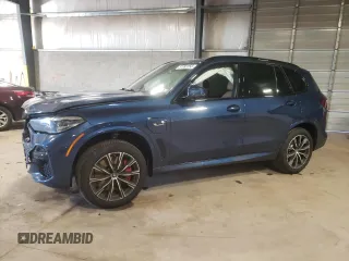 2023 BMW X5 xDrive45e with VIN 5UXTA6C03P9P03251, listed as a Copart auction lot 37282253 with 0 mi miles. Bid and sale history available at carsss.com. Image 1.