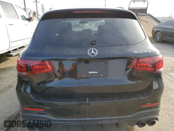 2021 Mercedes-Benz GLC with VIN W1N0G6EB2MF948257, listed as a Copart auction lot 83833484 with 83,942 mi miles and Clean Title. Bid and sale history available at carsss.com. Image 6.