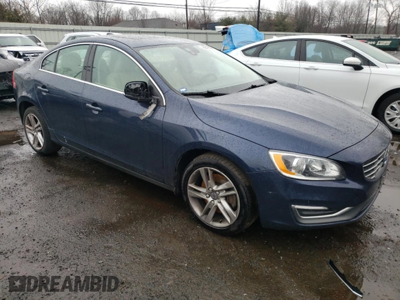 2015 Volvo S60 T5 Premier with VIN YV1612TK3F1357363, listed as a Copart auction lot 36848903 with 158,641 mi miles. Bid and sale history available at carsss.com. Image 4.