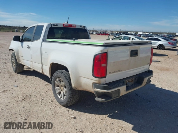 2022 Chevrolet Colorado 2WD LT z VIN 1GCHSCEA3N1118240, wystawiony jako IAAI lot #41699143 z przebiegiem 109 823 mil mil oraz . Historia ofert i sprzedaży dostępna na DreamBid. Obrazek 3.