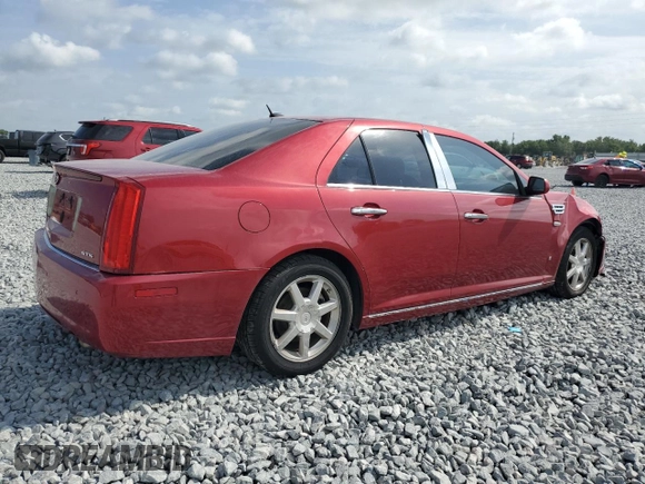 2008 Cadillac STS with VIN 1G6DC67A380113823, listed as a Copart auction lot 52048015 with 94,800 mi miles and Salvage Title. Bid and sale history available at carsss.com. Image 3.