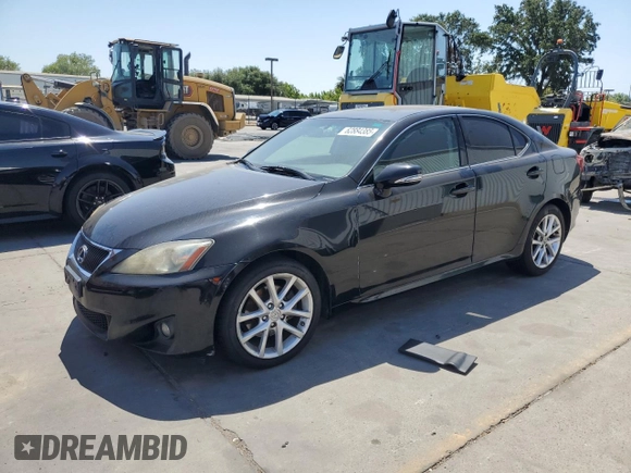 2011 Lexus IS 250 with VIN JTHBF5C25B5143967, listed as a Copart auction lot 62884385 with 323,715 mi miles and Clean title. Bid and sale history available at DreamBid. Image 1.