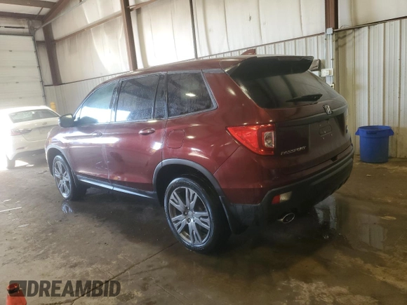 2019 Honda Passport EX-L with VIN 5FNYF8H59KB014564, listed as a Copart auction lot 47275675 with Not provided miles and Salvage title. Bid and sale history available at DreamBid. Image 2.