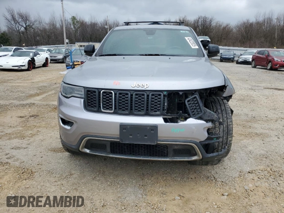 2017 Jeep Grand Cherokee Limited with VIN 1C4RJEBG9HC745612, listed as a Copart auction lot 43422025 with 179,660 mi miles and Salvage Title. Bid and sale history available at carsss.com. Image 5.