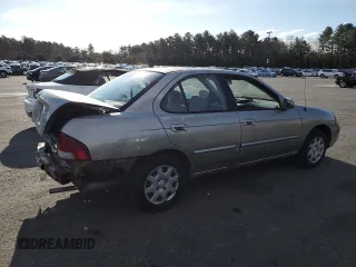 2001 Nissan Sentra GXE with VIN 3N1CB51D31L502482, listed as a Copart auction lot 50762195 with 185,455 mi miles and Salvage title. Bid and sale history available at DreamBid. Image 3.