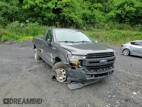 2019 Ford F-150 XL z VIN 1FTMF1CB6KKC82803, wystawiony jako Copart lot #60141195 z przebiegiem 92 414 mil mil oraz Szkoda całkowita • Salvage title. Historia ofert i sprzedaży dostępna na DreamBid. Obrazek 13.