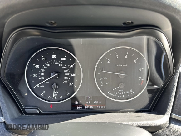 2017 BMW X1 xDrive28i with VIN WBXHT3C32H5F67896, listed as a IAAI auction lot 41823288 with 80,130 mi miles. Bid and sale history available at carsss.com. Image 6.