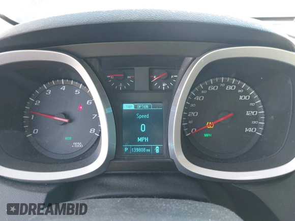 2017 Chevrolet Equinox LS with VIN 2GNALBEK8H1538714, listed as a IAAI auction lot 41841693 with 139,808 mi miles. Bid and sale history available at carsss.com. Image 16.