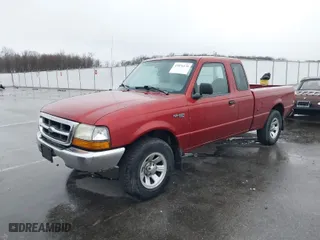1999 Ford Ranger XL with VIN 1FTYR14C9XTA79213, listed as a IAAI auction lot 41876170 with 203,232 mi miles. Bid and sale history available at carsss.com. Image 2.