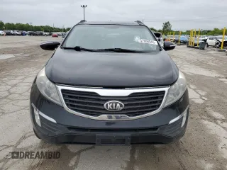 2013 Kia Sportage EX with VIN KNDPCCA20D7367081, listed as a Copart auction lot 57668845 with 116,137 mi miles and Salvage title. Bid and sale history available at DreamBid. Image 5.