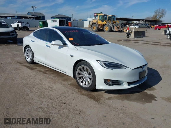 2020 Tesla Model S Long Range with VIN 5YJSA1E23LF360441, listed as a IAAI auction lot 41312865 with 68,967 mi miles and . Bid and sale history available at DreamBid. Image 1.