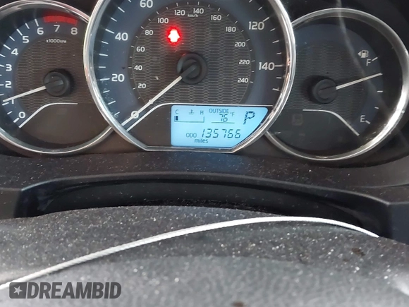 2016 Toyota Corolla L with VIN 2T1BURHE0GC643966, listed as a IAAI auction lot 42418987 with 135,766 mi miles and . Bid and sale history available at DreamBid. Image 7.