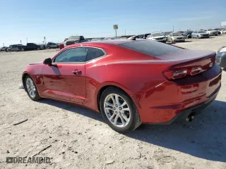 2021 Chevrolet Camaro 1LS with VIN 1G1FB1RX6M0128963, listed as a Copart auction lot 80151114 with 42,745 mi miles and Salvage Title. Bid and sale history available at carsss.com. Image 2.