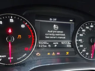 2017 Audi A4 Premium with VIN WAUGNAF45HN021809, listed as a IAAI auction lot 41798921 with 93,260 mi miles. Bid and sale history available at carsss.com. Image 16.