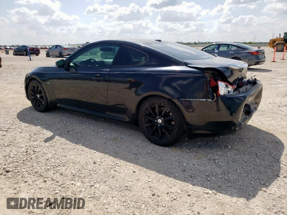 2014 Infiniti Q60 Journey with VIN JN1CV6EK7EM111921, listed as a Copart auction lot 59784965 with 119,379 mi miles and Salvage title. Bid and sale history available at DreamBid. Image 2.