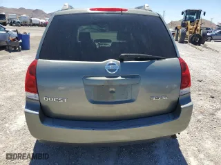 2005 Nissan Quest SL with VIN 5N1BV28U95N137361, listed as a Copart auction lot 71683634 with 57,067 mi miles and Salvage Title. Bid and sale history available at carsss.com. Image 6.
