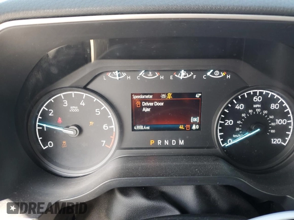 2022 Ford F-150 XL with VIN 1FTEX1EP3NKD19420, listed as a Copart auction lot 50161025 with 43,918 mi miles and Salvage title. Bid and sale history available at DreamBid. Image 9.