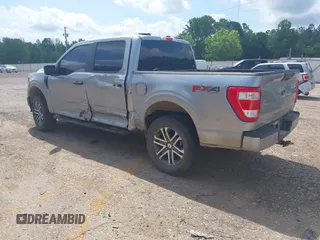 2023 Ford F-150 XL with VIN 1FTFW1E55PKE96110, listed as a IAAI auction lot 42127827 with 35,741 mi miles and . Bid and sale history available at DreamBid. Image 3.