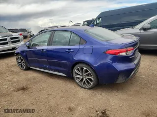 2020 Toyota Corolla SE with VIN 5YFS4RCE1LP003878, listed as a Copart auction lot 49616785 with 67,828 mi miles and Salvage Title. Bid and sale history available at carsss.com. Image 2.