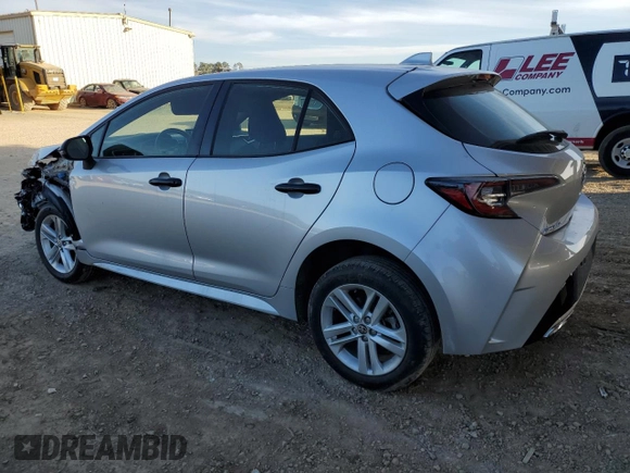 2021 Toyota Corolla Hatchback SE with VIN JTNB4MBE6M3125226, listed as a Copart auction lot 45642875 with 67,581 mi miles and Salvage Title. Bid and sale history available at carsss.com. Image 2.