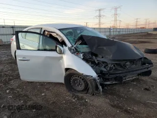 2014 Nissan Sentra SV with VIN 3N1AB7AP9EL663650, listed as a Copart auction lot 43011605 with Not Provided miles and Salvage Title. Bid and sale history available at DreamBid. Image 4.