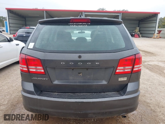 2014 Dodge Journey American Value Pkg with VIN 3C4PDCAB7ET247286, listed as a IAAI auction lot 41214056 with 205,222 mi miles. Bid and sale history available at carsss.com. Image 16.