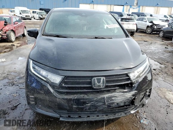 2023 Honda Odyssey Sport with VIN 5FNRL6H79PB003171, listed as a Copart auction lot 46666265 with 24,564 mi miles and Clean Title. Bid and sale history available at carsss.com. Image 5.