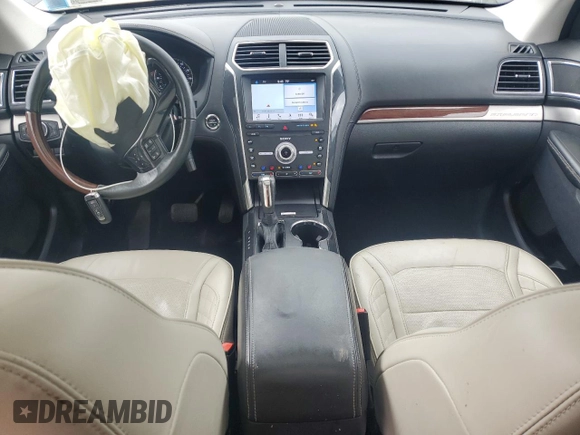 2019 Ford Explorer Platinum с VIN 1FM5K8HT6KGA57340, выставлен на аукционе Copart как лот 57038705 с пробегом 83 225 миль миль и Списание • Salvage title. История ставок и продаж доступна на DreamBid. Изображение 8.