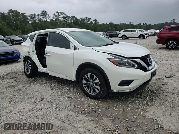 2018 Nissan Murano SV with VIN 5N1AZ2MG3JN166476, listed as a Copart auction lot 51136105 with 82,054 mi miles and Salvage Title. Bid and sale history available at carsss.com. Image 15.