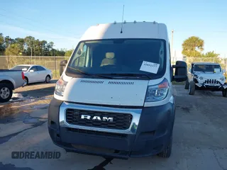 2018 Ram ProMaster Cargo with VIN 3C6URVJG6JE139744, listed as a IAAI auction lot 41852377 with 184,975 mi miles. Bid and sale history available at carsss.com. Image 6.