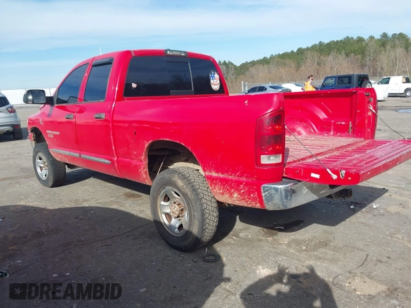 2006 Dodge Ram 2500 SLT with VIN 1D7KS28C26J143389, listed as a IAAI auction lot 41617832 with 344,169 mi miles. Bid and sale history available at carsss.com. Image 3.