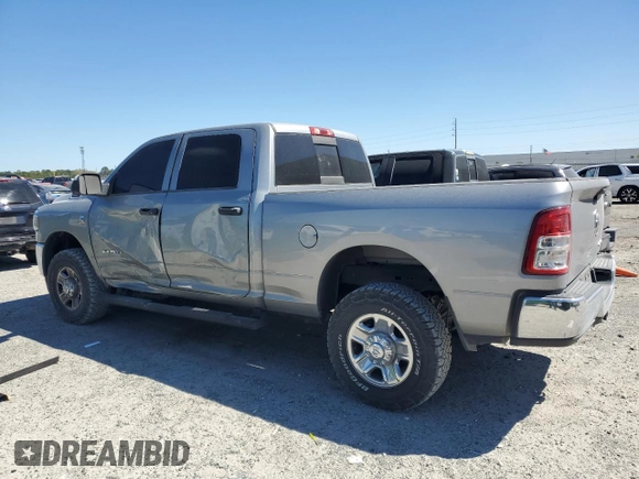 2022 Ram 2500 Tradesman with VIN 3C6UR5CLXNG384065, listed as a Copart auction lot 48380145 with 37,544 mi miles and Salvage Title. Bid and sale history available at carsss.com. Image 2.
