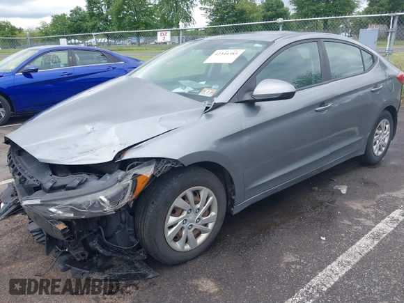2017 Hyundai Elantra SE with VIN KMHD74LFXHU152646, listed as a IAAI auction lot 42344385 with 91,522 mi miles and . Bid and sale history available at DreamBid. Image 17.