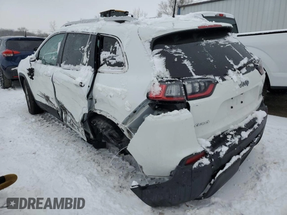 2020 Jeep Cherokee Altitude with VIN 1C4PJMLX8LD515515, listed as a Copart auction lot 88083875 with 98,227 mi miles and Salvage Title. Bid and sale history available at carsss.com. Image 2.