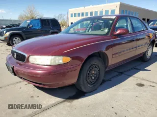 2001 Buick Century Custom with VIN 2G4WS52JX11248507, listed as a Copart auction lot 67482724 with 0 mi miles and Salvage Title. Bid and sale history available at carsss.com. Image 1.