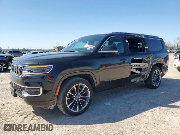 2023 Jeep Grand Wagoneer with VIN 1C4SJRDP7PS503265, listed as a Copart auction lot 47933515 with 20,091 mi miles and Salvage title. Bid and sale history available at DreamBid. Image 1.