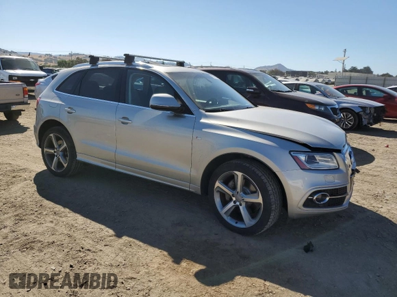 2014 Audi Q5 Premium Plus with VIN WA1DGAFP0EA037312, listed as a Copart auction lot 61694505 with 124,252 mi miles and Salvage title. Bid and sale history available at DreamBid. Image 4.