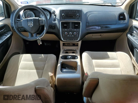 2014 Dodge Grand Caravan SXT with VIN 2C4RDGCG2ER273533, listed as a Copart auction lot 49228495 with 124,070 mi miles and Salvage Title. Bid and sale history available at DreamBid. Image 8.