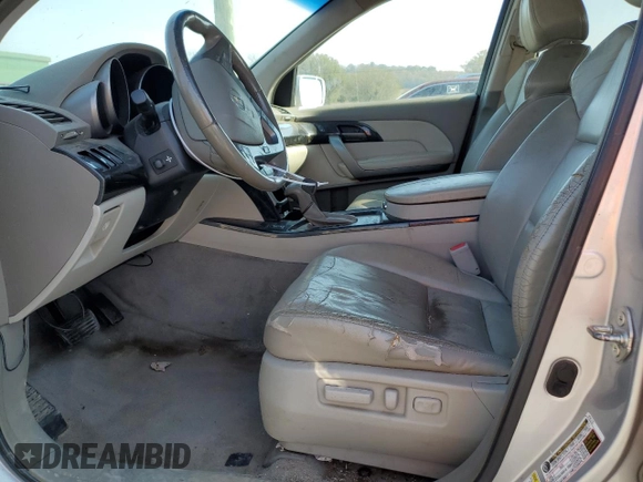 2009 Acura MDX with VIN 2HNYD28289H533323, listed as a Copart auction lot 76809194 with 266,965 mi miles and Clean Title. Bid and sale history available at carsss.com. Image 7.