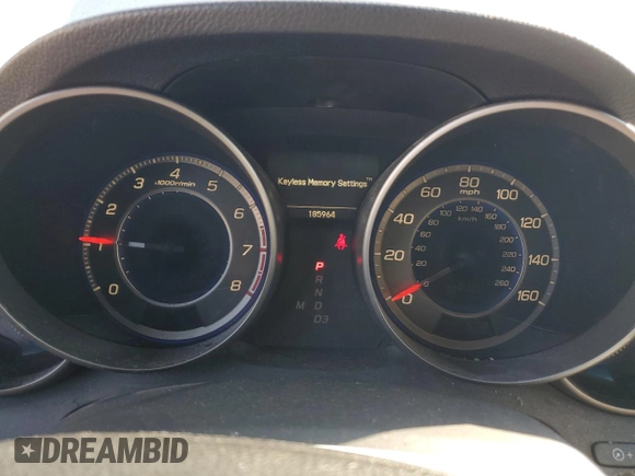 2007 Acura MDX with VIN 2HNYD28257H512202, listed as a Copart auction lot 47446475 with 185,964 mi miles and Salvage Title. Bid and sale history available at carsss.com. Image 9.